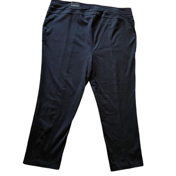 Lane Bryant Slim Fit Ponte Pant - Black- plus size 28 Average - NWT - Picture 3 of 8